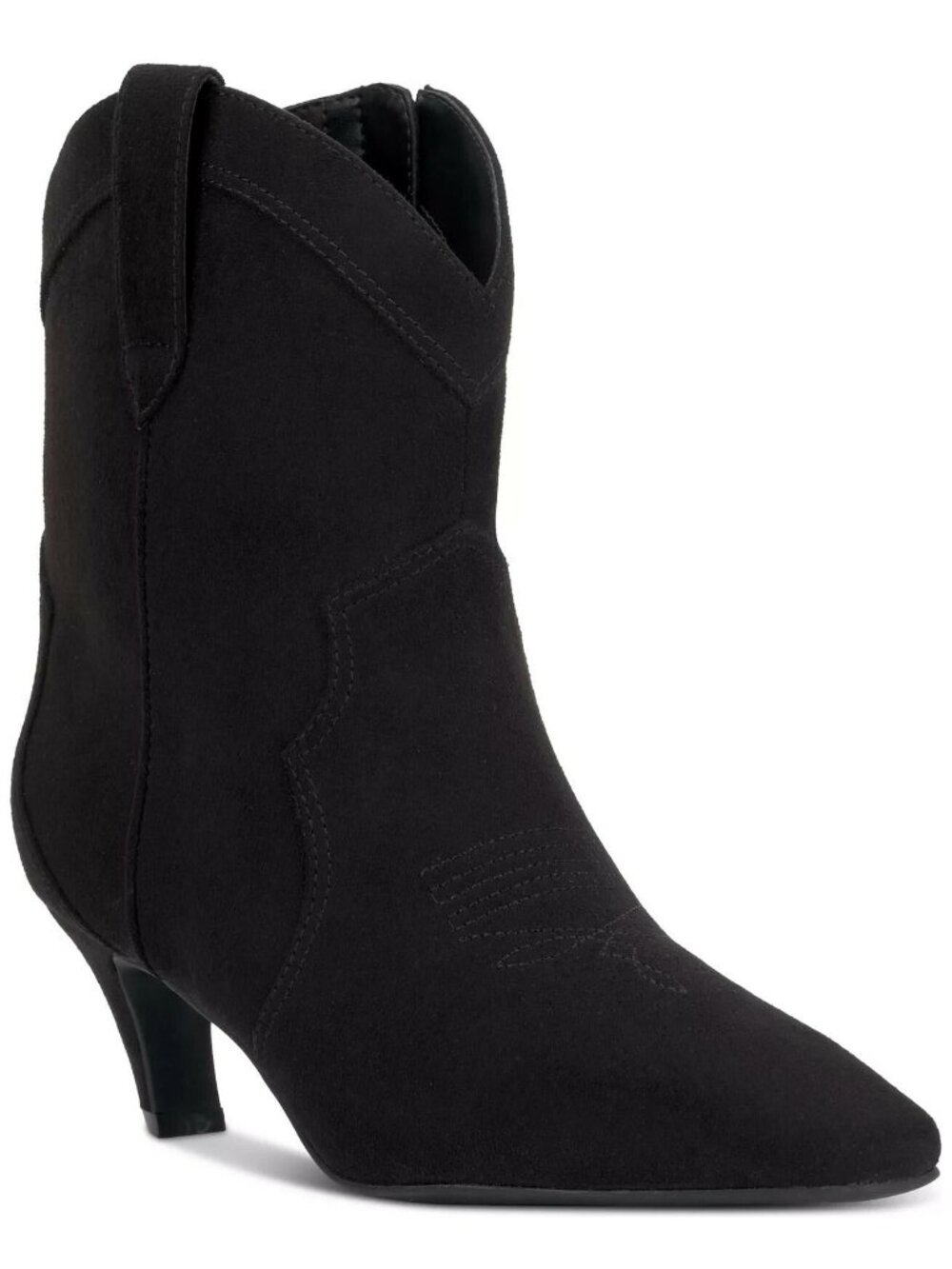 I.N.C. International Concepts Secia Western Booties Black MSRP $129